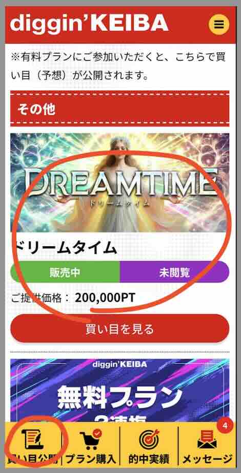 ディギン競馬(diggin keiba)という競馬予想サイトが提供する競馬予想